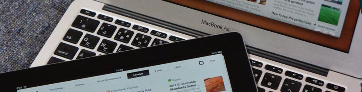 iPad and Macbook photo