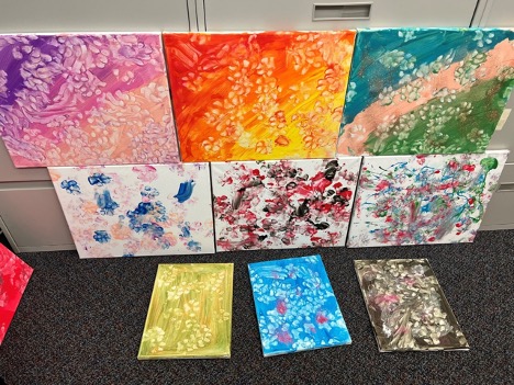 Pawcasso fundraiser artwork