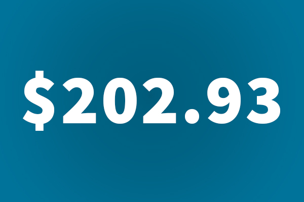 $202.93