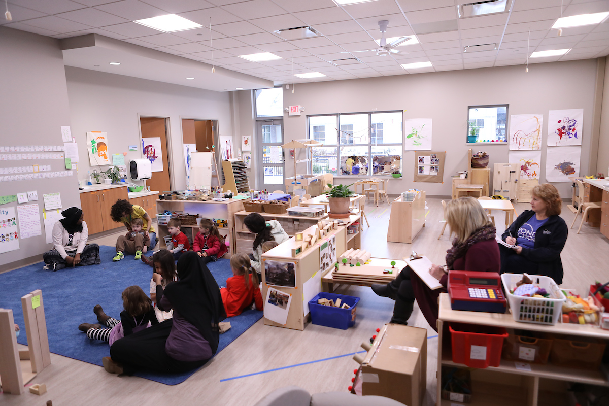 Photo of a child care environment