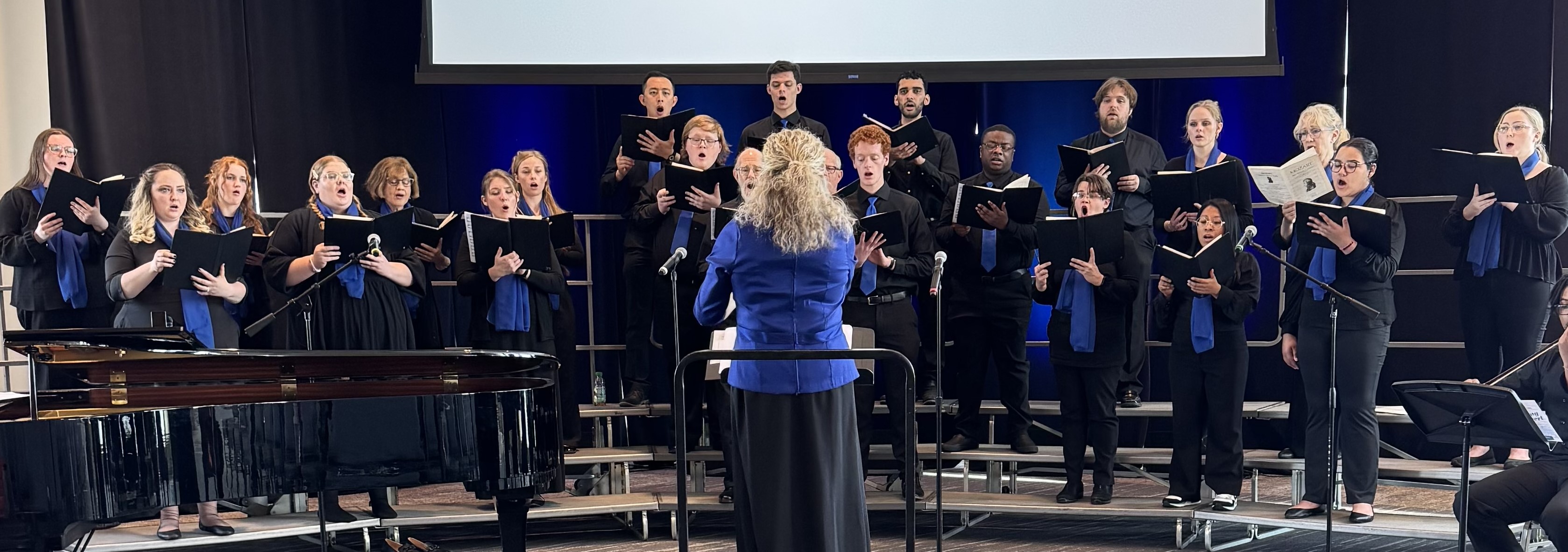 Chorus Columbus State’s Spring Concert in April in the Center for Workforce Development. 