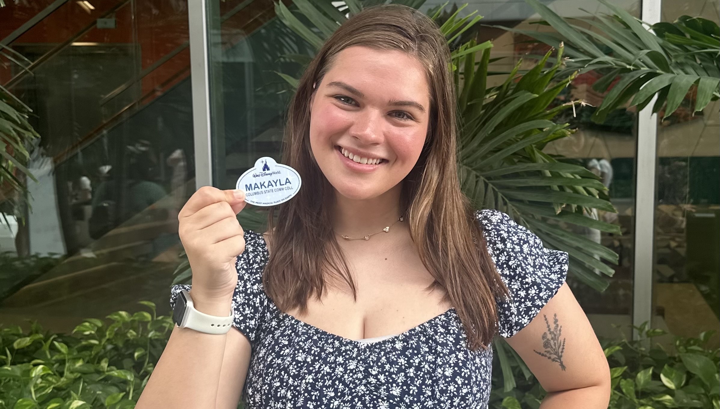 Columbus State student Makayla Enterman 