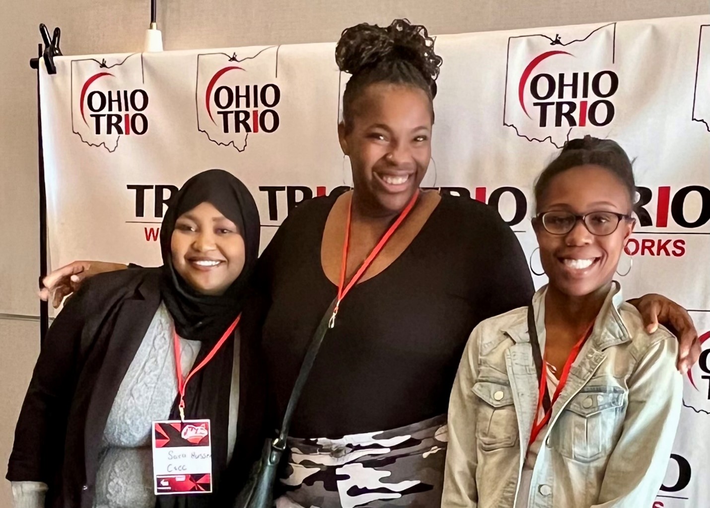 Above: left to right:  Sara Hussen, Annette Williams, and Taylor Austin.
