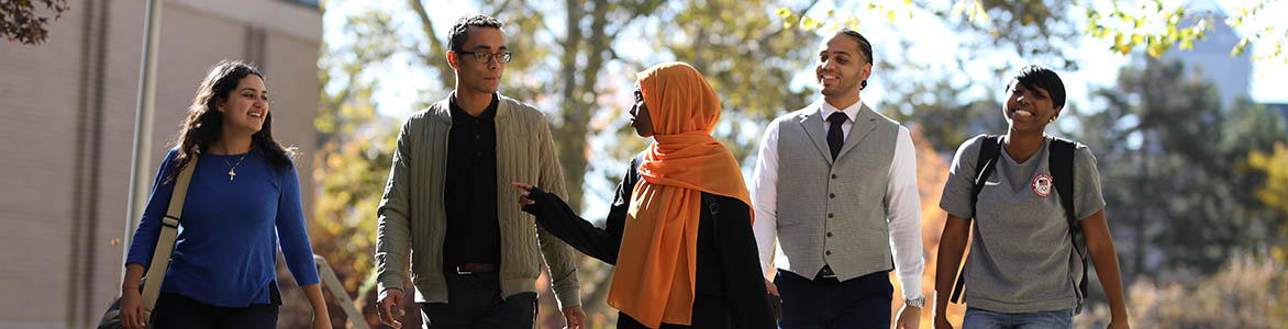 Students studying at the Delaware Campus