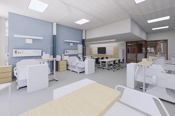 rendering of lab