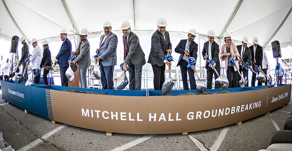 Mitchell Hall Groundbreaking