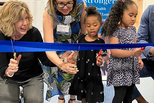 Center for Early Learning ribbon cutting