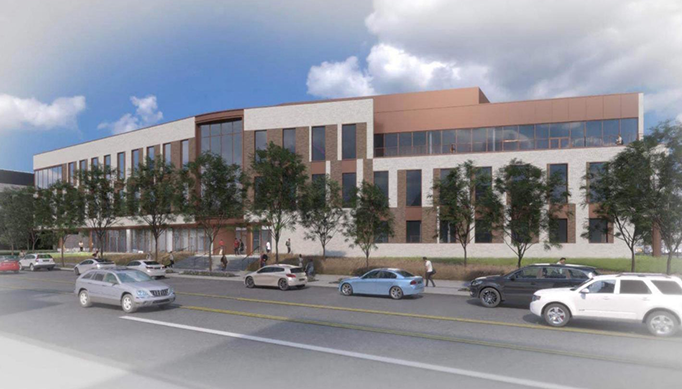 Front from Cleveland Avenue