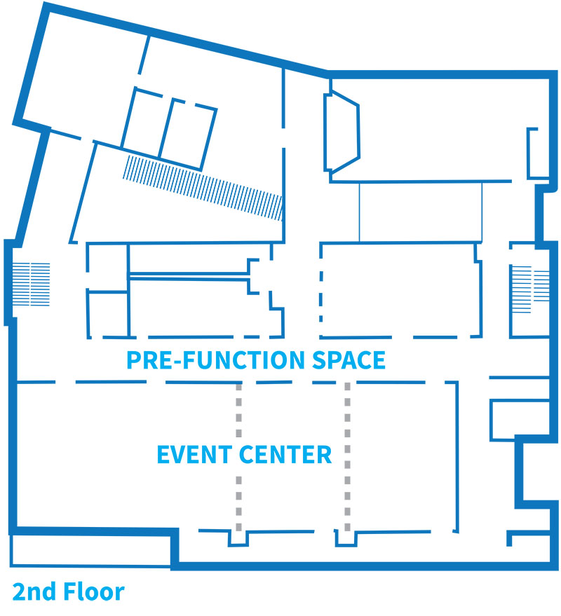 Mitchell Hall Second Floor