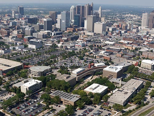 Campus aerial view