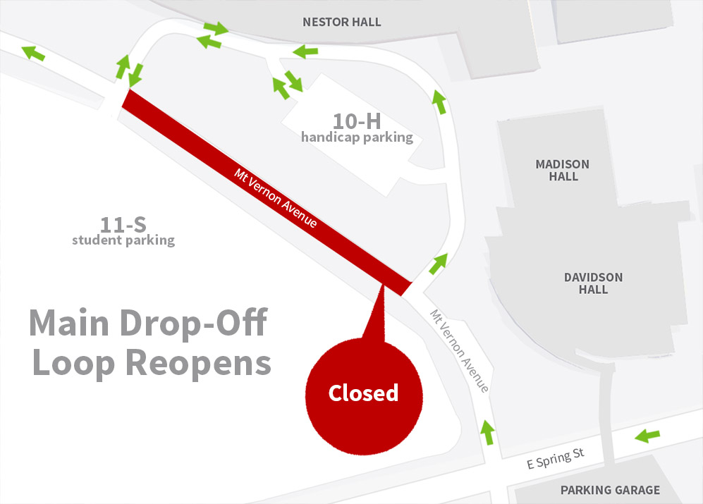 Mt Vernon section closure map