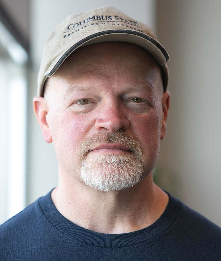 Headshot of James