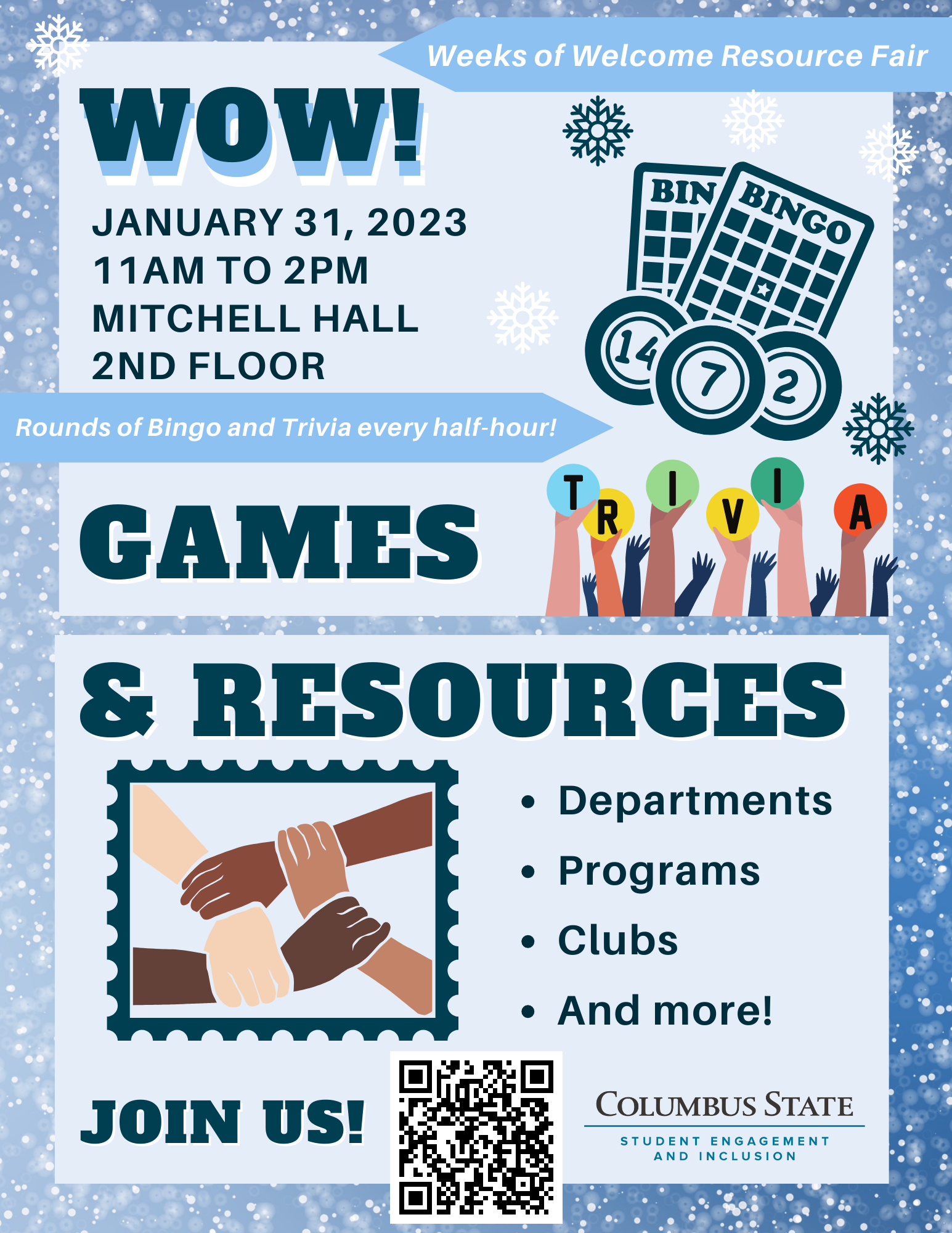 Week of Welcome Resource Fair for students | Columbus State Community  College