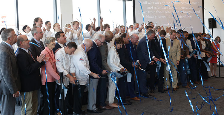 ribbon cutting photo