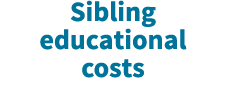 Sibling educational costs