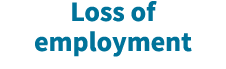 Loss of employment