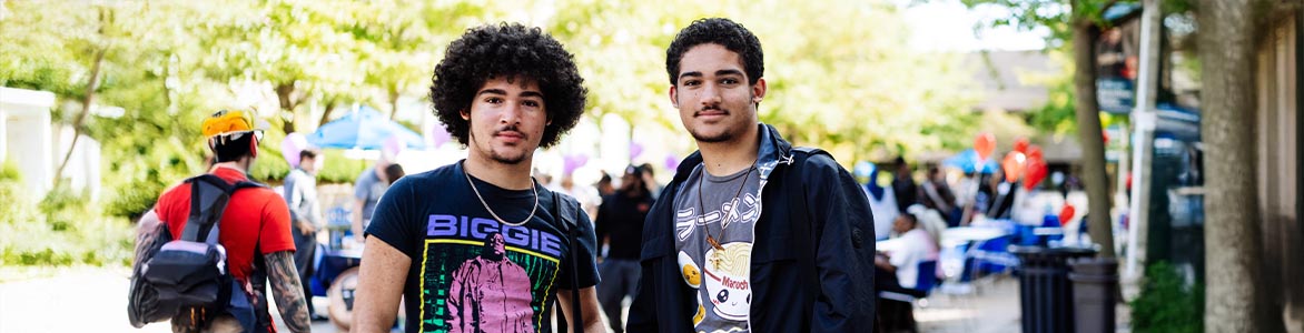 photo of two male students