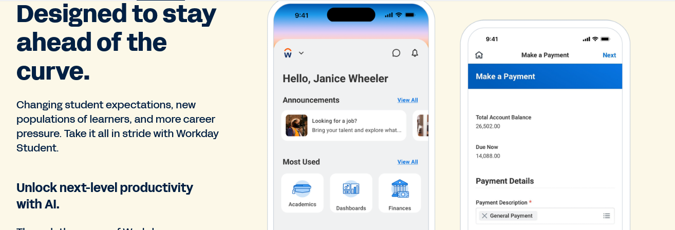 Workday Student